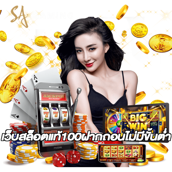 เว็บสล็อตแท้100ฝากถอนไม่มีขั้นต่ํา